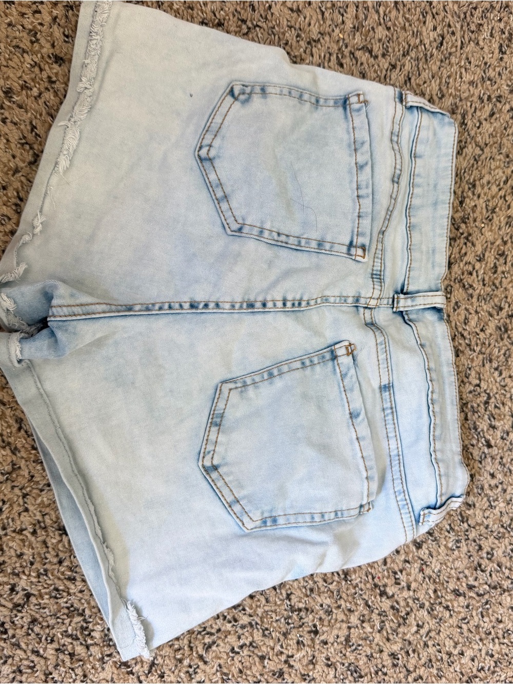 No Boundaries Light Wash Denim Jean Shorts